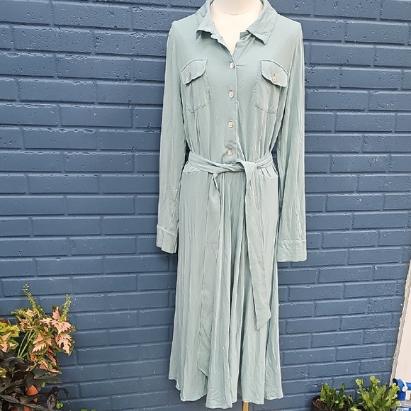 Soft Surroundings Dresses & Skirts - Soft Surroundings Flowy Maxi Dress Size Xl